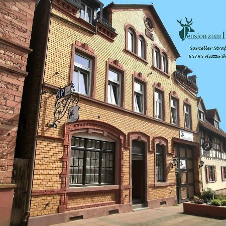 Hotel-Pension Zum Hirsch Хаттерсхайм Экстерьер фото