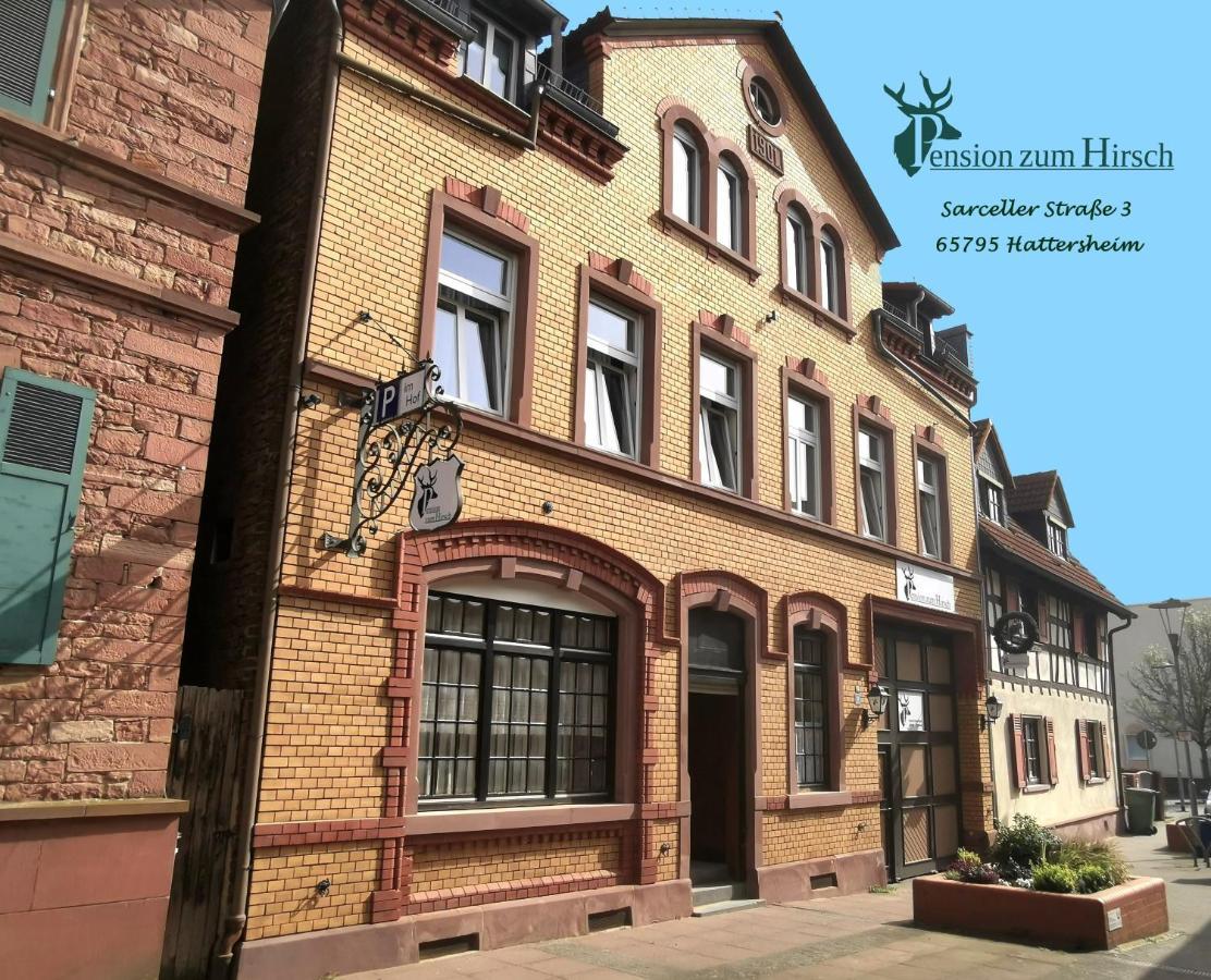 Hotel-Pension Zum Hirsch Хаттерсхайм Экстерьер фото