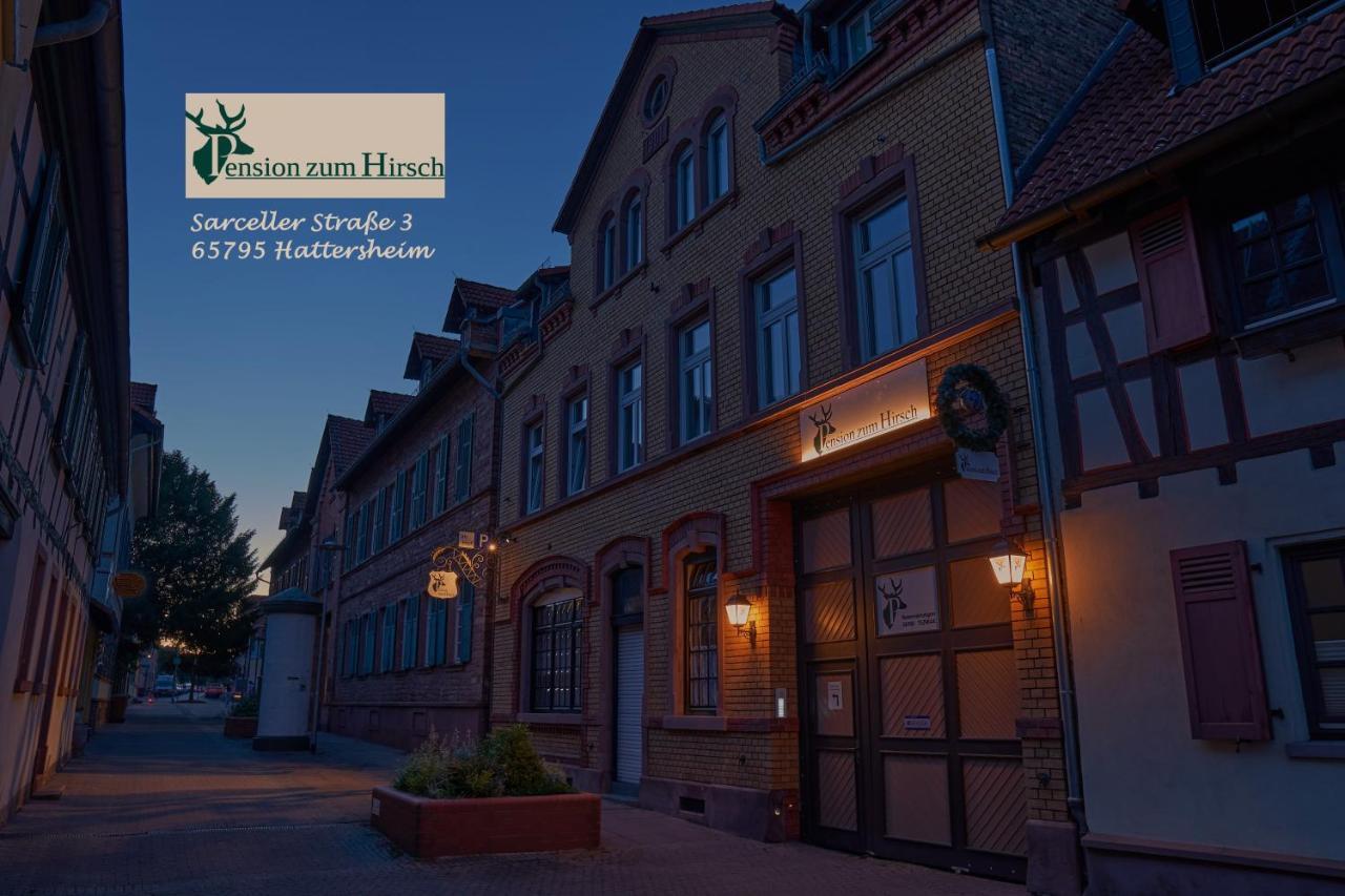 Hotel-Pension Zum Hirsch Хаттерсхайм Экстерьер фото